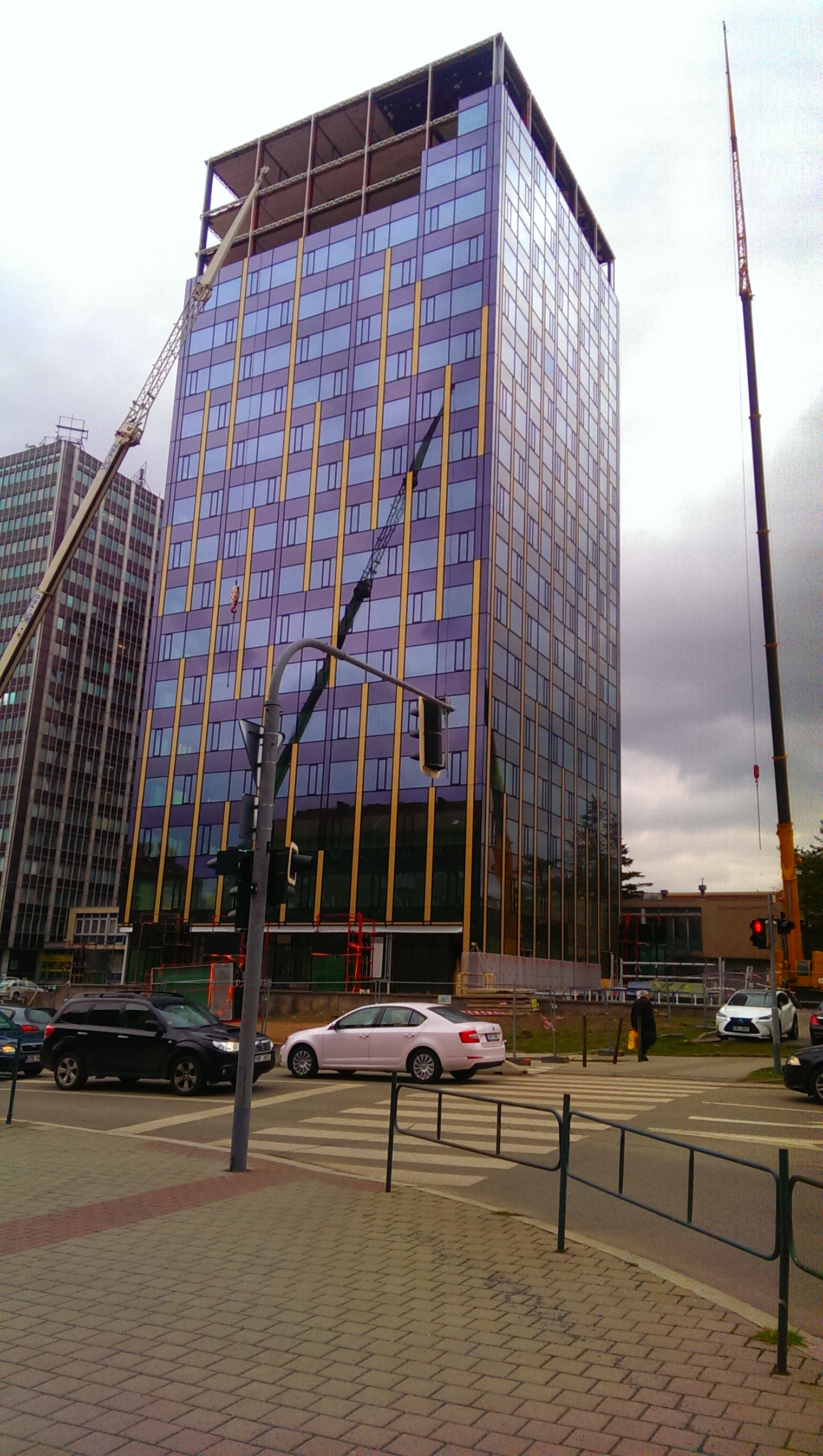 Interiér po strojním tmelení